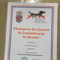 022 diplome de champion junior de luxembourg tara 12 mois 